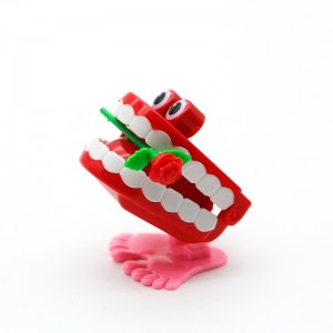 Fogászati ​​játékok ugró fogak gyerekjátékok óramű játékok fogugráló fogak ugró béka óvodai ajándékok