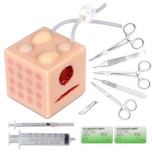 Multifunctional Medical Practice Model, Including Injection Practice, Cyst Removal, Moles and Skin Tags Practice, Wound Care for Nursing Students