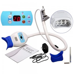 koud licht whitening instrument LED blauwe kaart in de kolom klem tafel whitening lamp cosmetisch tandheelkundige schoonheidsinstrument