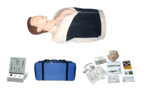 Medical teaching model half-body CPR training dummy is medical first aid training