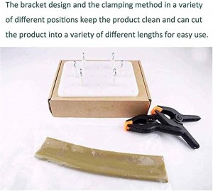 Intestinal Suture Model, Trainer Simulator Real Restore Intestinal Suture Practice Kit Practice Teaching Model with 2Pcs Plus Fixed Clip