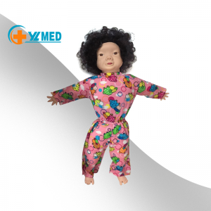 Medical Science PVC Manikin Model of Babies with Down’s Syndrome Anatomical CPR Training Manikin for Nurses