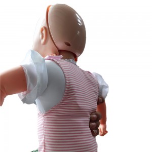 Sains perubatan CPR 150 Latihan Pertolongan Cemas Bayi Boneka CPR Bayi dan Latihan Halangan Saluran Udara Model Manikin