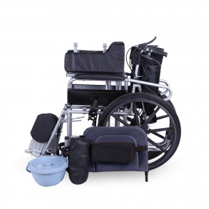 Folding wheelchairs Portable paralysis recliner small wheelchairs semi-lying ordinary